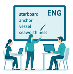 Imagen decorativa del curso de Inglés Técnico Marítimo-Pesquero